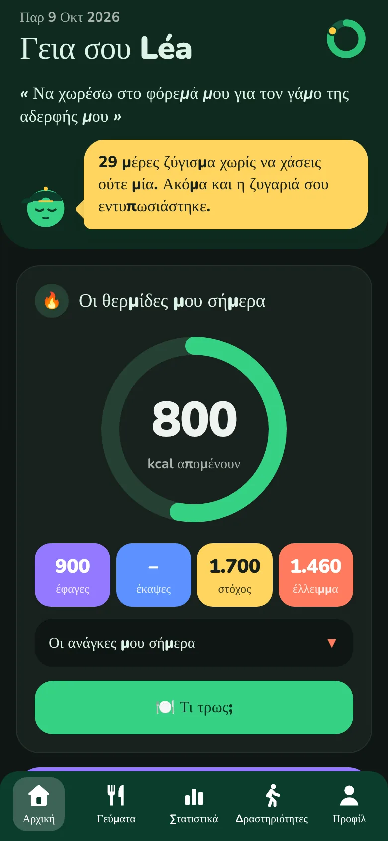 Το Kiloach τη νύχτα